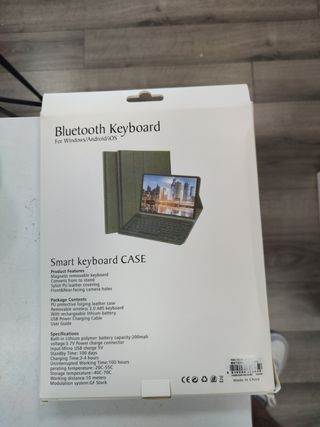 Funda y teclado para ipad pro 2024#306459