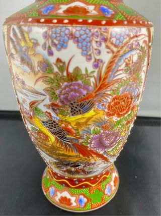 Dos Jarrones Chinos Porcelana Jingdezhen