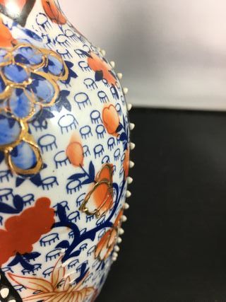 Dos Jarrones Chinos Porcelana Jingdezhen