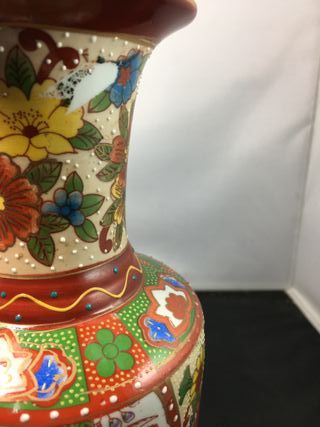 Dos Jarrones Chinos Porcelana Jingdezhen