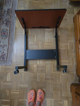 Mesa ordenador negra. Pupitre niños. Escritorio