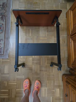 Mesa ordenador negra. Pupitre niños. Escritorio