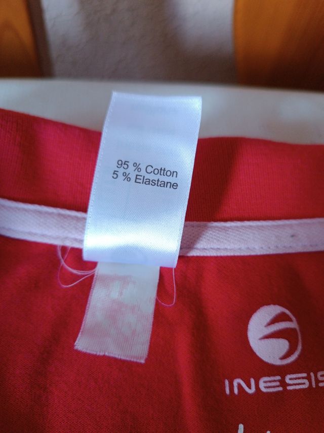 Polo rojo mujer talla L