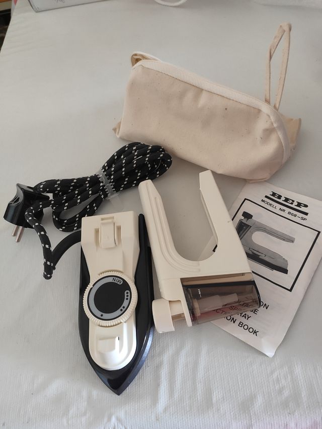 Plancha viaje vintage BER 808-SP