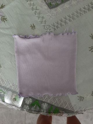 Top lila Pull & Bear - Talla S