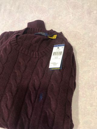 Suéter Ralph Lauren - Púrpura - Talla M