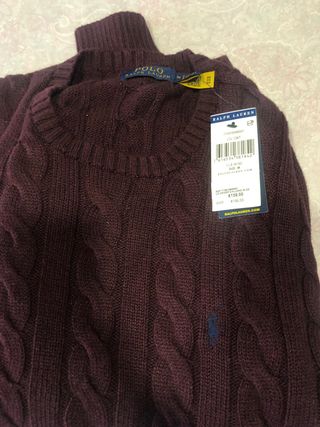 Suéter Ralph Lauren - Púrpura - Talla M