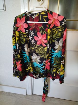 Kimono Stradivarius multicolor talla M