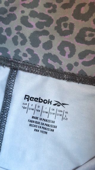 malla deporte niña 13-14 años Reebok 