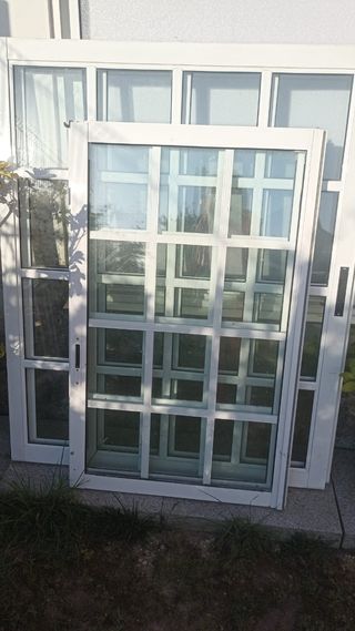 Ventanas aluminio blanco 