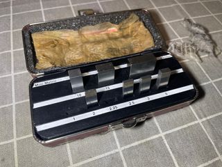 Juego de galgas patrón métricas
STARRETT WEBBER