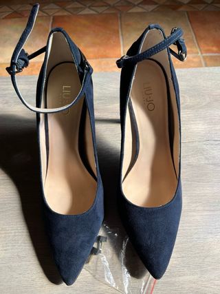 Liu Jo - Scarpe blu tacco alto 44
