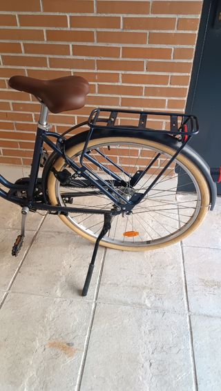 Bicicleta paseo vintage azul