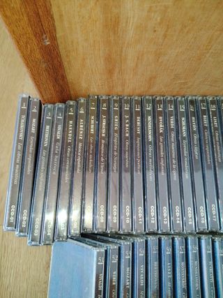 CDs Clásicos: Tchaikovsky, Mozart, Vivaldi, Haende