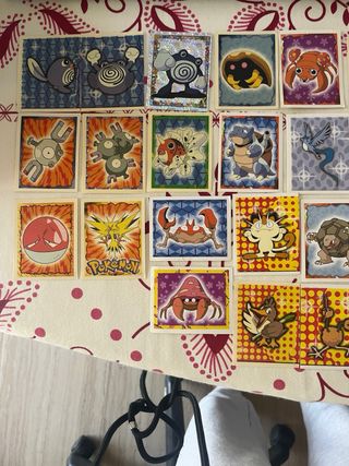 Cromos Panini Pokemon 1999