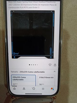 BIQU Cama Calefactable 235x235mm