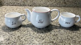 Juego té "Tú y Yo" - Porcelana