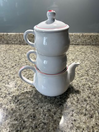 Juego té "Tú y Yo" - Porcelana