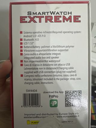 Smartwatch Extrema - Orologio Intelligente