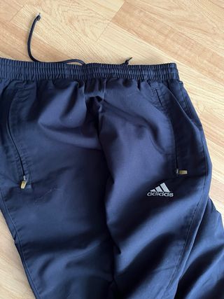 Chándal Adidas gris-azul marino oscuro