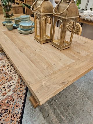 Mesa Comedor Madera - Estilo Rústico