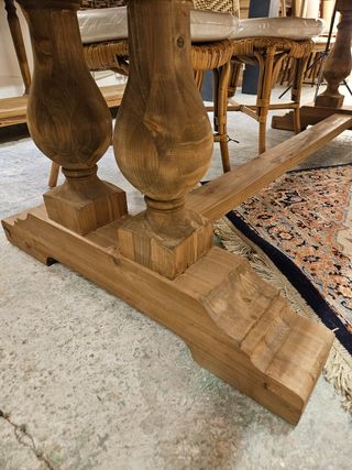 Mesa Comedor Madera - Estilo Rústico
