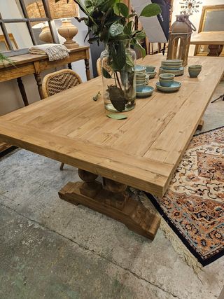 Mesa Comedor Madera - Estilo Rústico