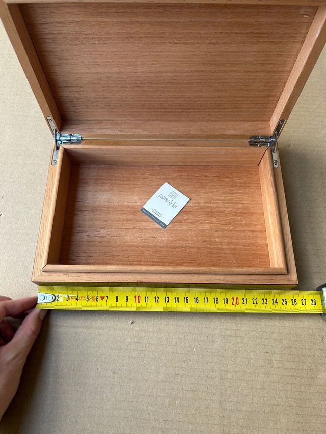 Scatola vintage Veliero legno argento