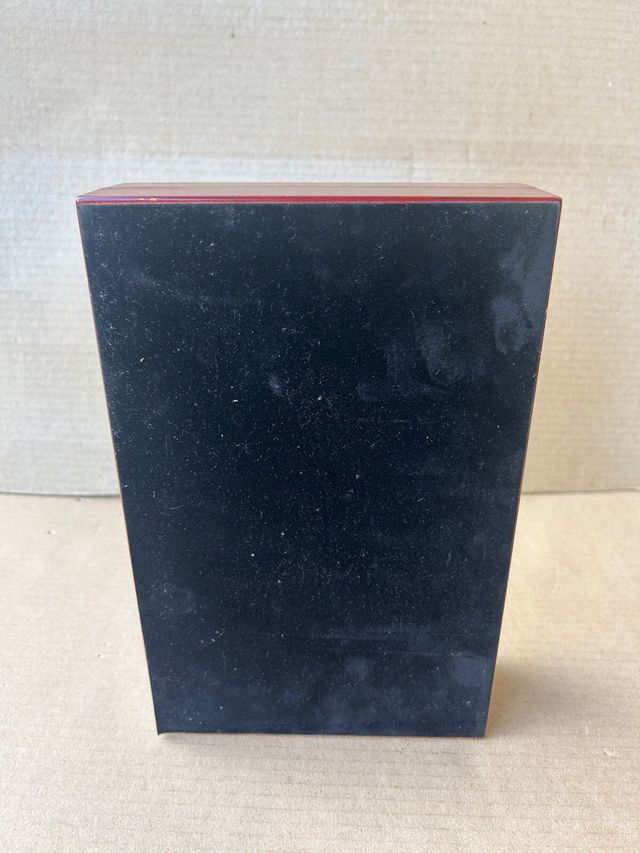 Scatola vintage Veliero legno argento