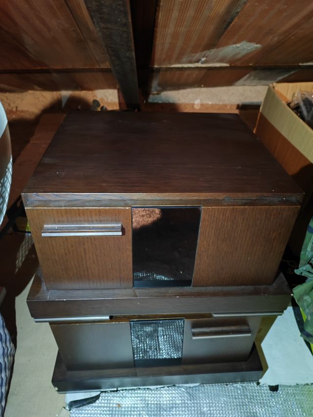 Mesillas noche madera maciza - 2 uds