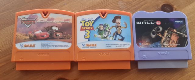 3 juegos consola VTECH