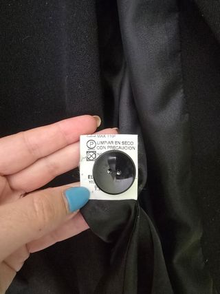 Traje mujer negro