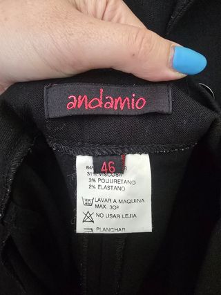 Traje mujer negro