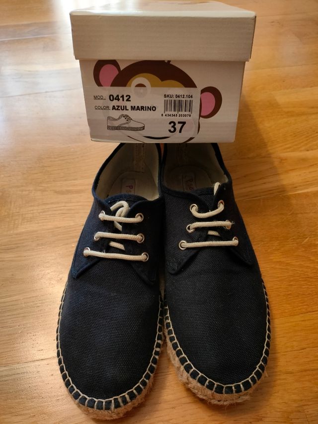 Pisamonas - Zapatos azul marino 37