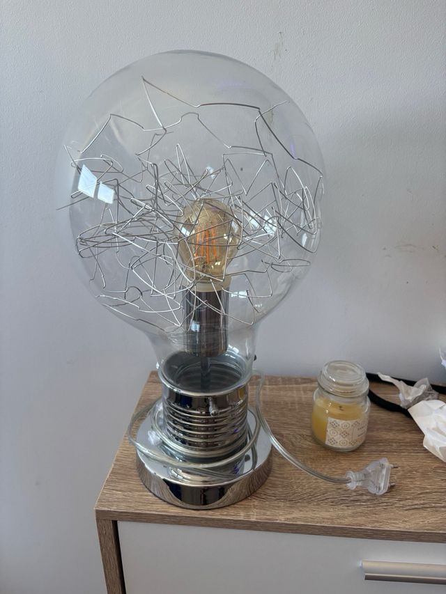 Lámpara mesa moderna - Estilo vintage