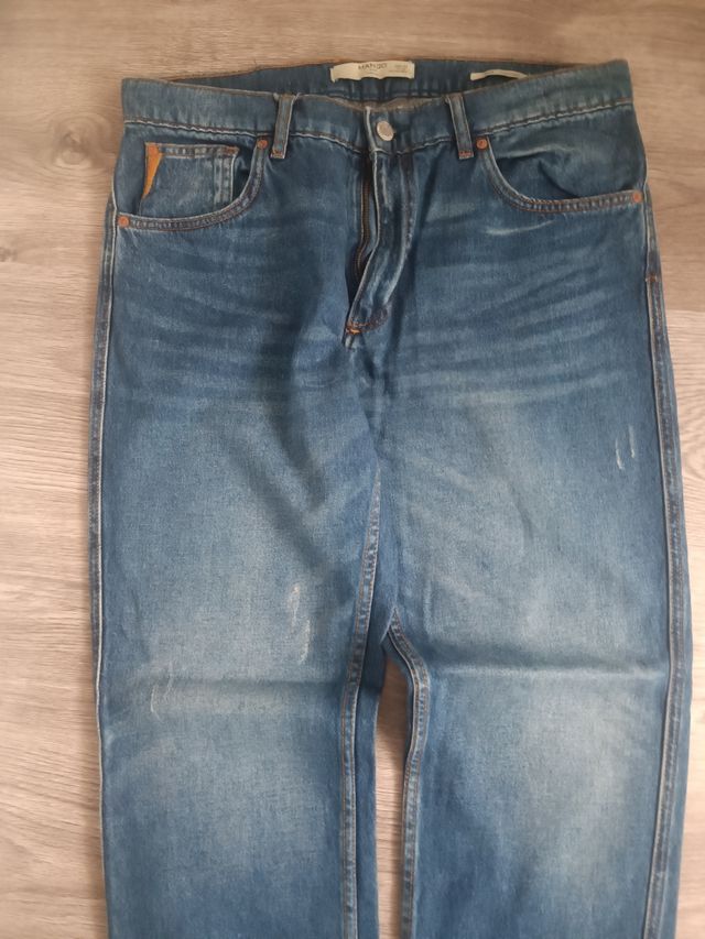 Vaqueros Mango - Azul