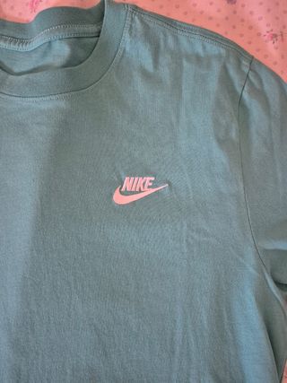 Camiseta Nike Talla S - Verde Agua