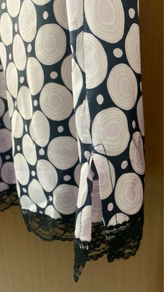 Top Juggler lilla e nero pizzo