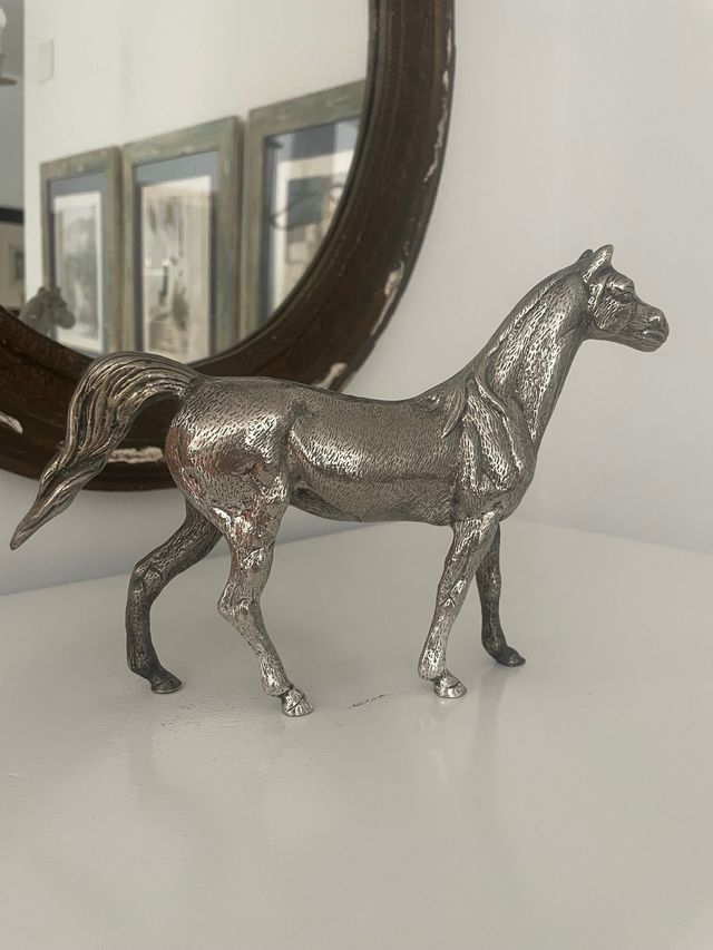 Escultura Caballo Metal