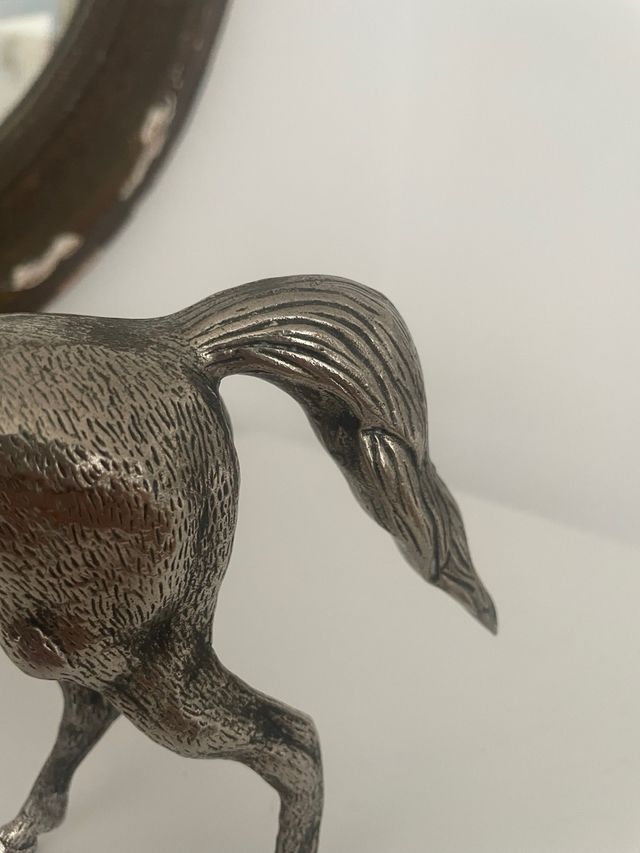 Escultura Caballo Metal