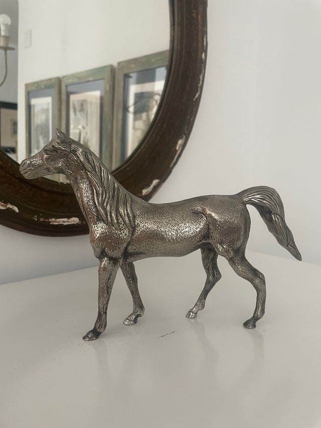 Escultura Caballo Metal