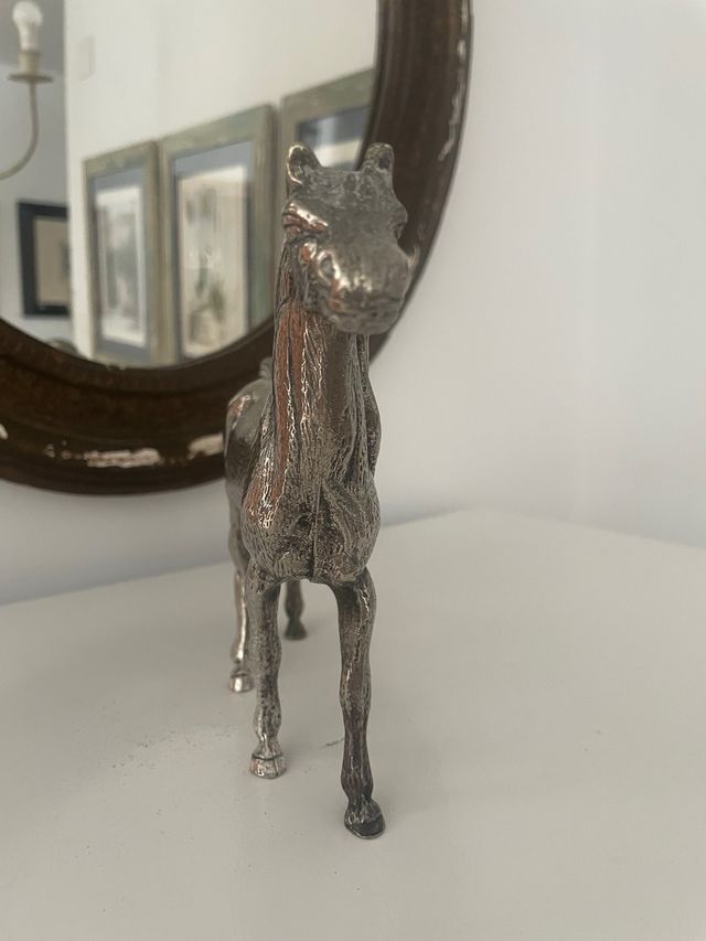 Escultura Caballo Metal