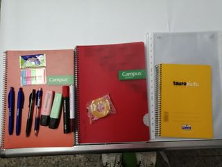 Lote de papelería