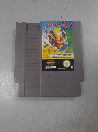 NES Simpsons Bart vs World