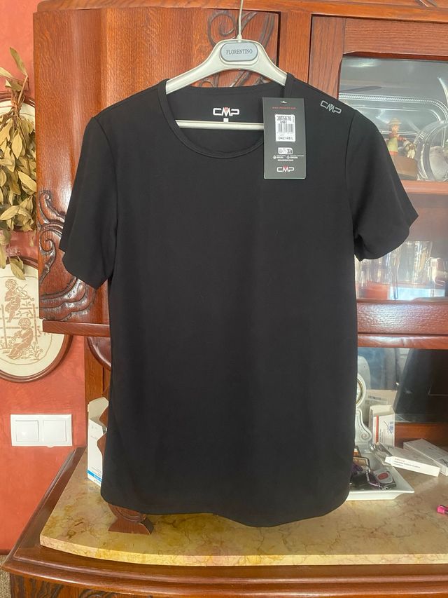 Camiseta CMP negra - Talla L
