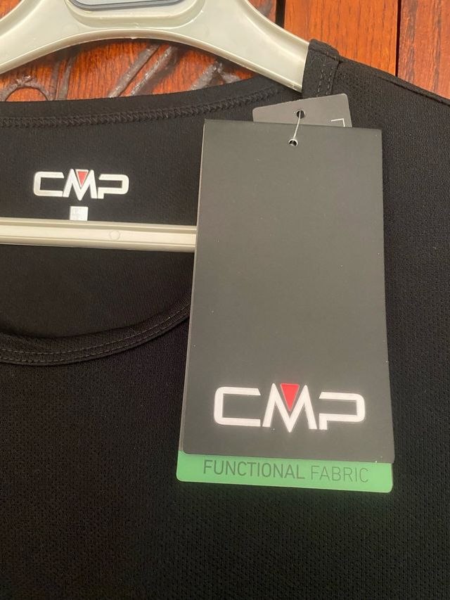 Camiseta CMP negra - Talla L