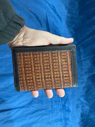 Cartera LOEWE Piel - Marrón Negro