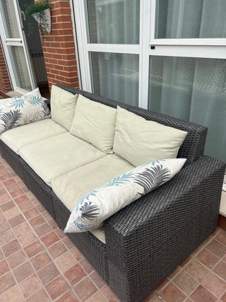 Rattan Sintetico Divani Da Giardino Usati Divano Esterno Giardino