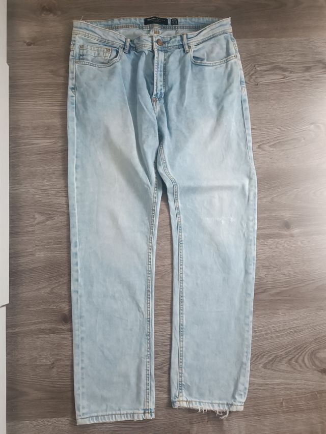 Jeans Bershka 21 | Azul claro