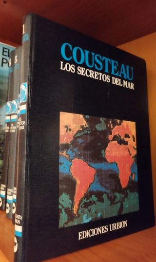 Cousteau los secretos del mar 12 libros